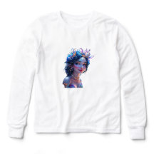 Imaginaire Sweatshirt fille d'art