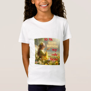 Imaginaire T-shirt blanc Illustration Unicorn Fair