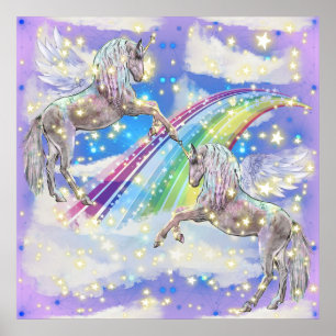 Imaginaire Unicorn filles poster de chambre
