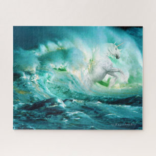 Imaginaire Unicorne de la mer 2 Jigsaw Puzzle