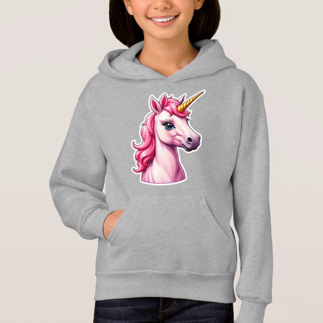 Imaginaire Unicorne rose (Devant)
