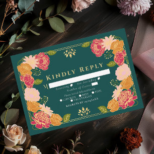 Imaginaire vert Enchantée Mariage de jardin RSVP