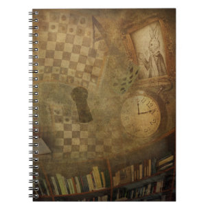 Imaginaire Vintage Alice au Wonderland Journal