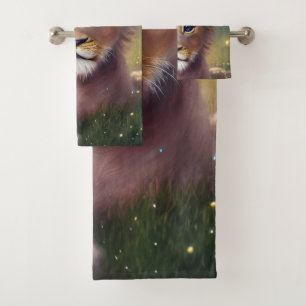 Imaginaire Whimsical Cute Kawaii bébé lionceau