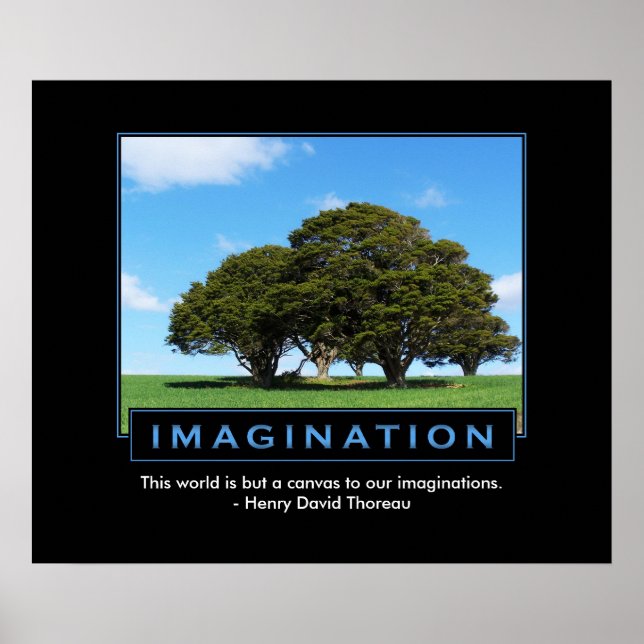 Imagination Inspiration Poster (Devant)