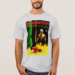 Imagination : T-shirt science-fiction<br><div class="desc">Si vous aimez la science classique, ... Alors, regardez bien avec cette Imagination des années 1960 : T-shirt Science Fiction ( Worn Style ) de Golden Age Heroes! Utilisez le Real-Viewer pour le voir en mouvement réel. Customisez-le et donnez-lui le look parfait pour vous.</div>