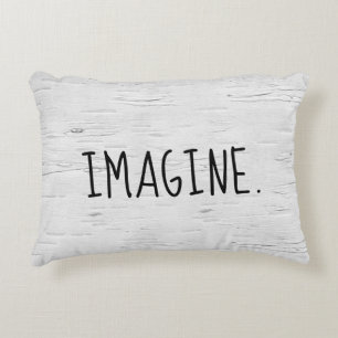 IMAGINE Texte sur le Coussin d'accentuation de l'a