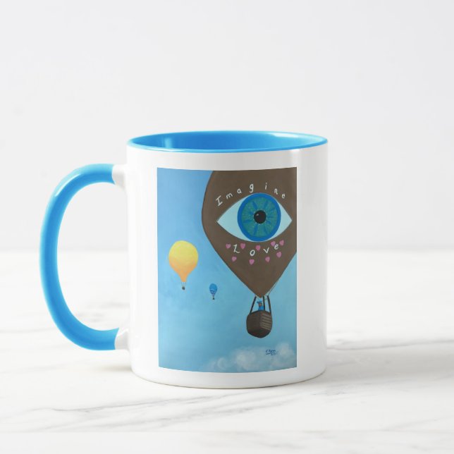 Imaginez l'amour, Ballons à Air Chaud, Tasses (Gauche)