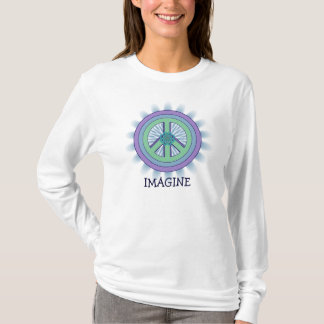 Imaginez le T-shirt de Lotus de paix
