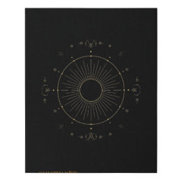 Imitation Canevas Art de toile fausse Luxe Oriel Solaire Céleste