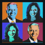Imitation Canevas Biden Harris Pop Art (Orange, Bleu, Violet, Rouge)<br><div class="desc">Political Pop Art Gear et Political Gifts from PolitiClothes.com & PolitiCardz.com Trouvez les cadeaux politiques et électoraux les plus uniques, y compris : T-shirts politiques, Stickers politiques, Boutons politiques, Affiches politiques, Épingles politiques, Cartes politiques, Mugs politiques, Affiches politiques, Signes politiques et plus encore! Art politique et équipement : http://www.PolitiClothes.com Cartes...</div>