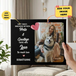 Imitation Canevas Cadeau unique pour amateur de chiens, souvenir com