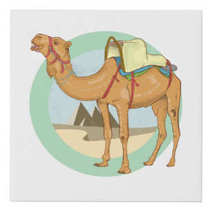 Imitation Canevas Camel Trek Cairo