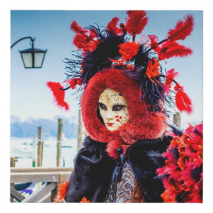Imitation Canevas Carnaval de Venise