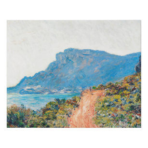 Imitation Canevas Claude Monet La Corniche près de Monaco