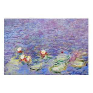 Imitation Canevas Claude Monet - Lys d'eau