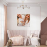 Imitation Canevas Coeur de script mignon moderne multi photo meilleu<br><div class="desc">Script coeur mignon moderne multi photo meilleurs amis</div>