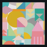 Imitation Canevas Collage de formes géométriques dans des couleurs v<br><div class="desc">Ajoutez une couleur et un style amusants à n'importe quel mur avec ce collage de formes géométriques dans Fun Bright Colours Faux Canvas Imprimer. Customisez-le comme vous le souhaitez et/ou contactez-moi pour toute question ou demande.</div>
