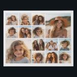 Imitation Canevas Collage de photos Instagram - Jusqu'à 14 photos en<br><div class="desc">Un design avec un arrière - plan blanc. Utilisez jusqu'à quatorze photos carrés pour créer un cadeau unique et personnel. Si vous avez besoin d'ajuster les images,  cliquez sur l'outil personnaliser pour apporter des modifications.</div>