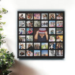 Imitation Canevas Collage personnalisé personnalisé<br><div class="desc">33 Modèle photo Personnalisé Personnalisé Fabriqué Collage faux peinture murale de Ricaso - parfait garde-robe - changer la couleur arrière - plan en cliquant sur "customiser plus loin"</div>