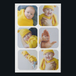 Imitation Canevas Collage photo et texte personnalisé<br><div class="desc">Faites une famille personnalisée Photo keepsaké art mural - Faux Wrapped Canvas Imprimer de Ricaso - ajoutez vos propres photos - photo collage cadeaux</div>