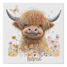 Cute Highland Cow Personnalisé