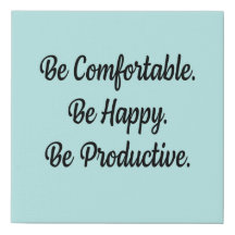 Décor de typographie positif être heureux