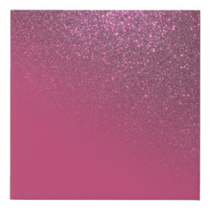 Imitation Canevas Diagonal Berry Pink Parties scintillant Gradient O
