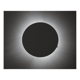 Imitation Canevas Éclipse solaire 2024 - Corona