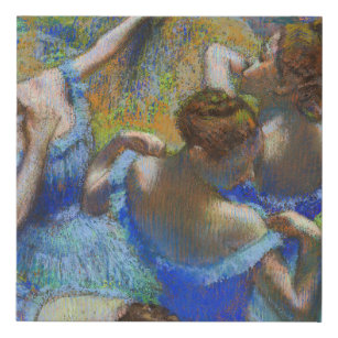 Imitation Canevas Edgar Degas - Danseurs Bleus