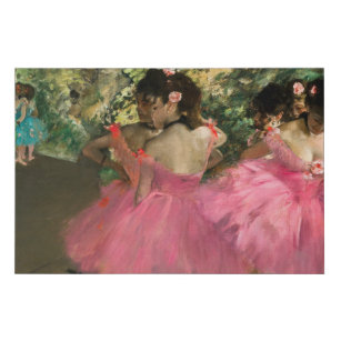 Imitation Canevas Edgar Degas - Danseurs en rose