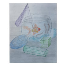 Encore la vie avec un poisson rouge