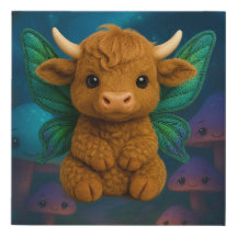 Fairy Critters™ Veau des Highlands féerique