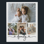 Imitation Canevas Famille de collage de photos et de textes personna<br><div class="desc">Faites une famille personnalisée Photo keepsaké art mural - Faux Wrapped Canvas Imprimer de Ricaso - ajoutez vos propres photos - photo collage cadeaux</div>