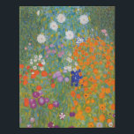 Imitation Canevas Gustav Klimt Fleur Jardin Cottage Nature<br><div class="desc">Un beau tableau de jardin - c'est un tableau classique de Gustav Klimt,  appelé Cottage Garden,  ou Bauergarten,  1907,  qui est un gros plan d'un jardin fleuri,  un tableau floral coloré.</div>