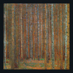 Imitation Canevas Gustav Klimt - Forêt de pins de Tannenwald<br><div class="desc">Forêt de sapins / Forêt de pins de Tannenwald - Gustav Klimt,  Huile sur toile,  1902</div>