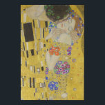 Imitation Canevas Gustav Klimt - Le baiser<br><div class="desc">The Kiss / Der Kuss - Gustav Klimt en 1907-1908</div>