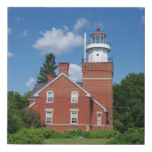 Impression fausse du phare de Big Bay