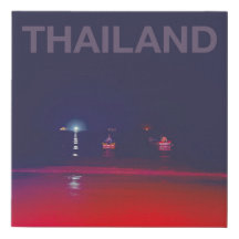 Impression sur toile de la plage de Koh Tao en Tha