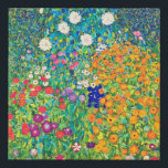 Imitation Canevas Jardin aux fleurs, Gustav Klimt<br><div class="desc">Gustav Klimt (14 juillet 1862 - 6 février 1918) était un peintre symboliste autrichien et l'un des membres les plus en vue du mouvement de la sécession de Vienne. Klimt est réputé pour ses peintures, peintures murales, croquis et autres objets d'art. Outre ses oeuvres figuratives, qui comprennent des allégories et...</div>