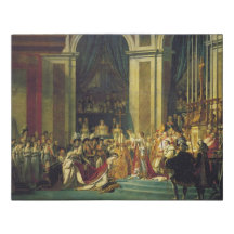 Le couronnement du napoléon par David - toile