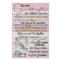 Lettre à la petite-fille