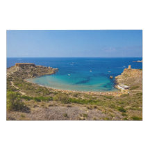Malte Mer Méditerranée Paradis Ghajn Tuffieha