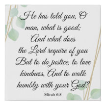 Marche humblement avec ton Dieu