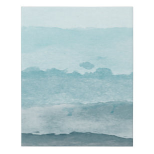 Imitation Canevas Mer bleu d'eau Abstraite