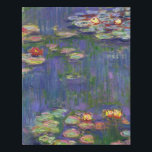 Imitation Canevas Monet Water Lilies Chef-d'oeuvre Peinture<br><div class="desc">Monet Water Lilies - Ce tableau Monet classique a été peint par Claude Monet en 1916. Il fait partie de sa célèbre collection de nénuphars où il peint dans son jardin à Giverney,  France. Un tableau de chef-d'oeuvre.</div>