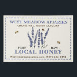 Imitation Canevas Nom de l'abbaye Marche de l'agriculteur Signal de<br><div class="desc">Cette grande toile est un moyen léger et élégant d'afficher votre nom au marché fermier ou à la foire pour attirer l'attention des amateurs de miel. Il permet également aux clients intéressés de prendre une photo de vos coordonnées afin qu'ils puissent vous chercher et vous contacter pour plus de miel...</div>