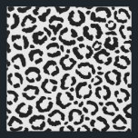 Imitation Canevas Patteries du Black White Leopard animal<br><div class="desc">Cette motif poster de animal moderne et élégante conviendra parfaitement à la mode branchée et chic. Il présente un imprimé de guépard léopard noir et blanc dessiné à la main. C'est élégant, chic, simple et tendance. ***REMARQUE IMPORTANTE DE CONCEPTION : Pour toute demande de conception personnalisée comme les demandes de...</div>