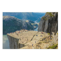 Preikestolen Rocher de la Chaire Norvège