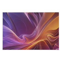 Radiant orange purple